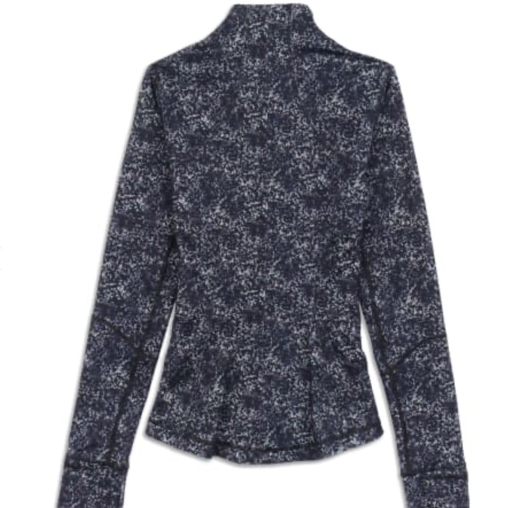 Lululemon Forme II jacket. Size 8. Color Rocky Road Sand Dune Toothpaste - Picture 3 of 9